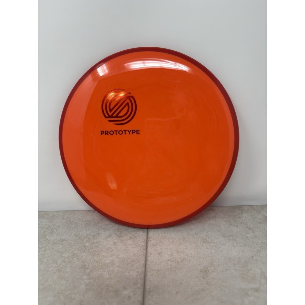 Prototype 177g Axio moiscs Gyro Orange Red Disc Golf New